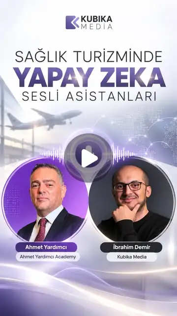 Sağlık turizminde yapay zeka sesli asistanları kapak görseli