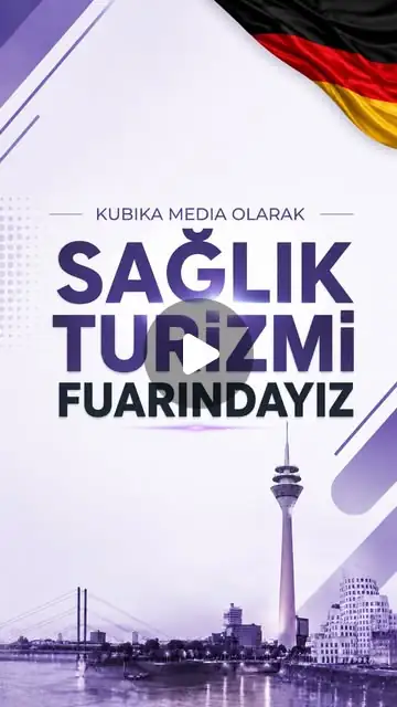 Kubika Media olarak Düsseldorf Sağlık Turizmi Fuarı'ndayız videosunun kapağı