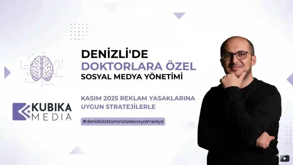 Denizli doktor sosyal medya yönetimi kapsamında hazırlanan profesyonel hekim içerik planı ve dijital itibar stratejisi.
