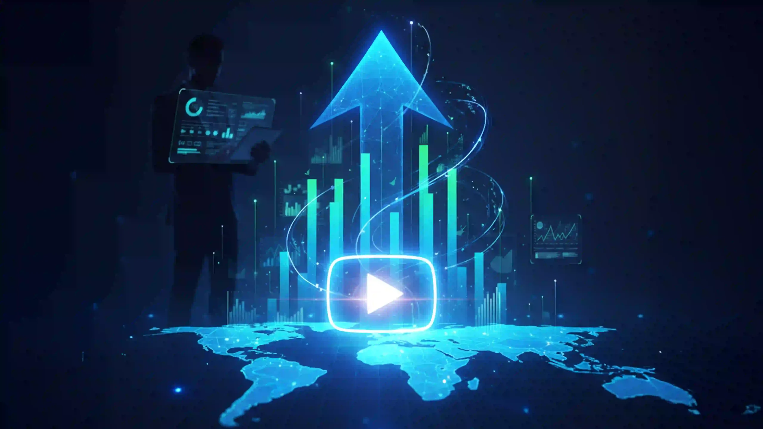 YouTube SEO ve video algoritma yönetimi uzmanlık görseli